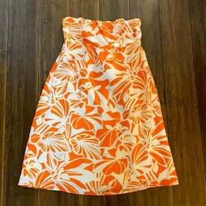 American Eagle strapless A-line dress